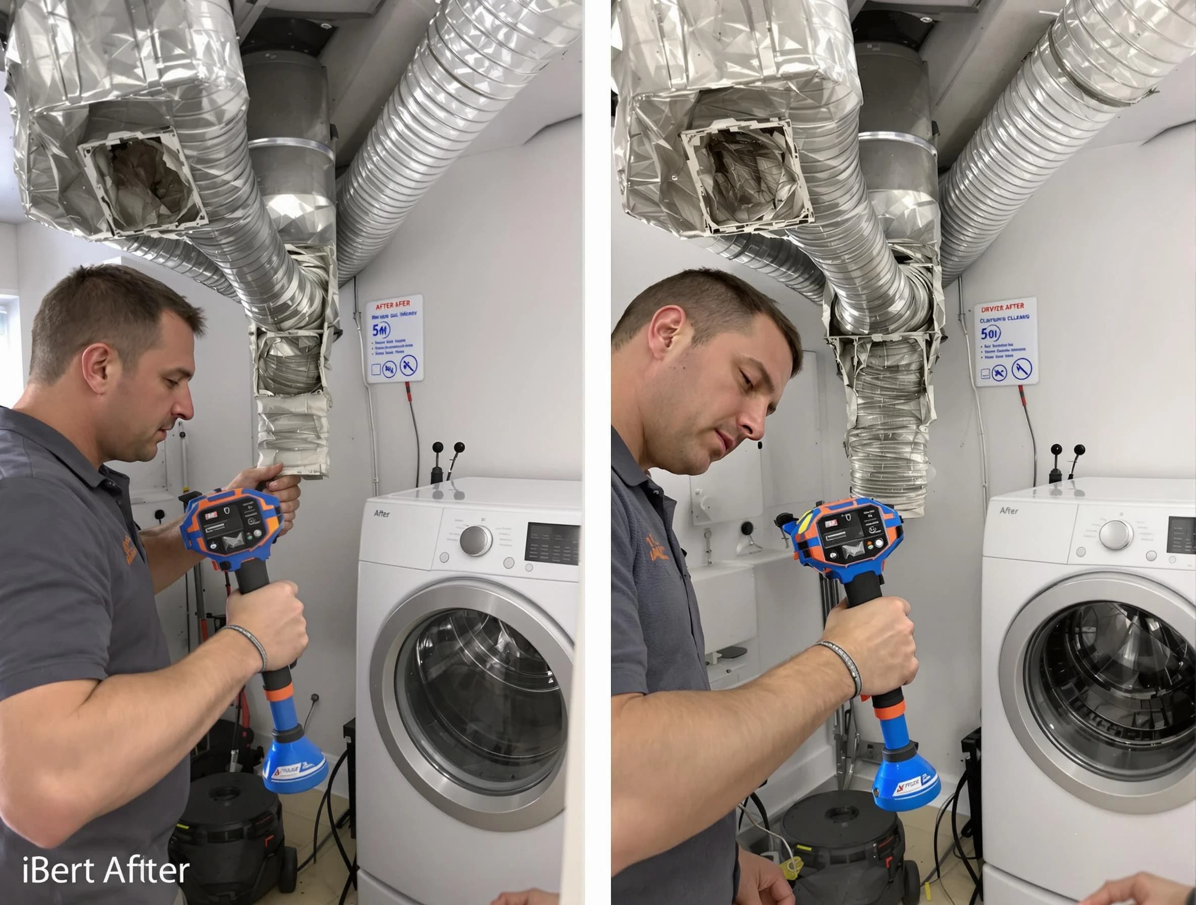 Professional clogged vent cleaning by Phoenix Dryer Vent Cleaning in Phoenix