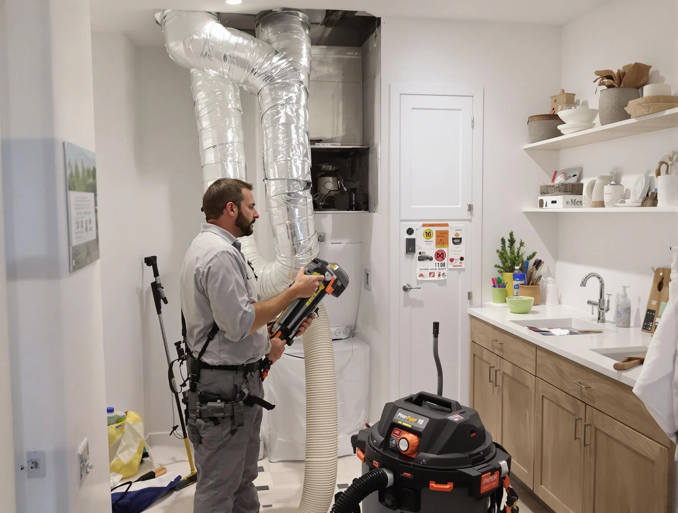 Clogged Dryer Vent Cleaning in Phoenix