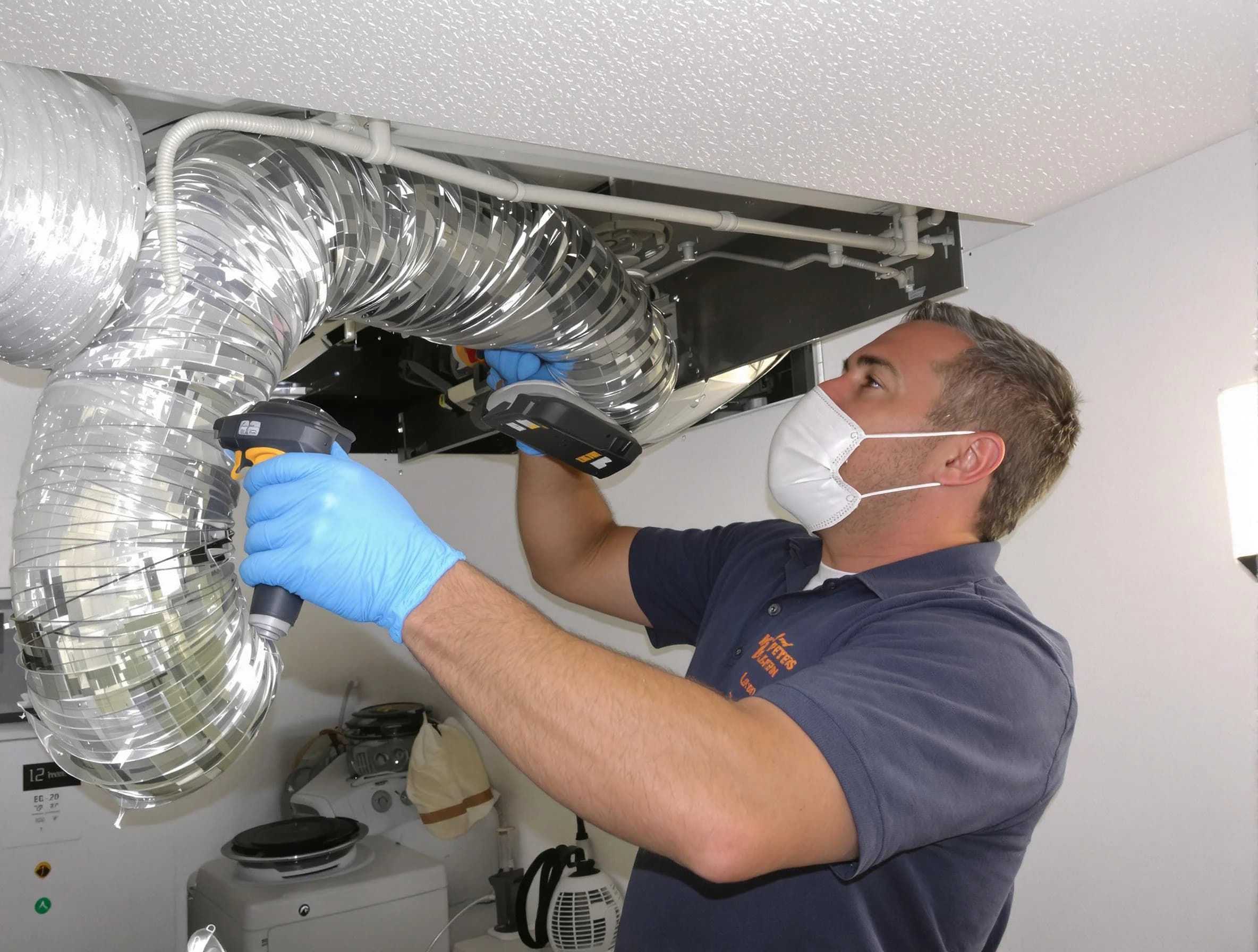 Phoenix Dryer Vent Cleaning professional performing thorough residential dryer vent cleaning in Phoenix