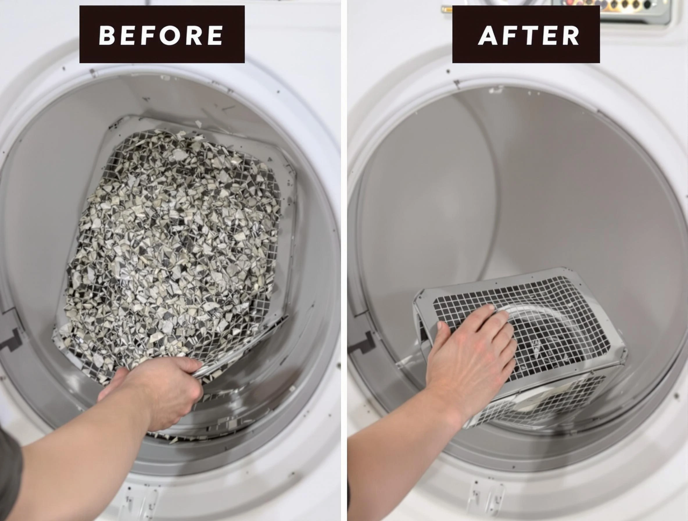 Professional lint trap cleaning by Phoenix Dryer Vent Cleaning in Phoenix