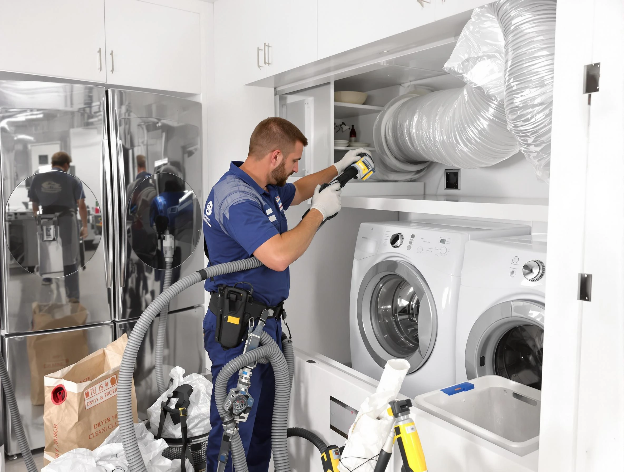 Professional duct cleaning by Phoenix Dryer Vent Cleaning in Phoenix