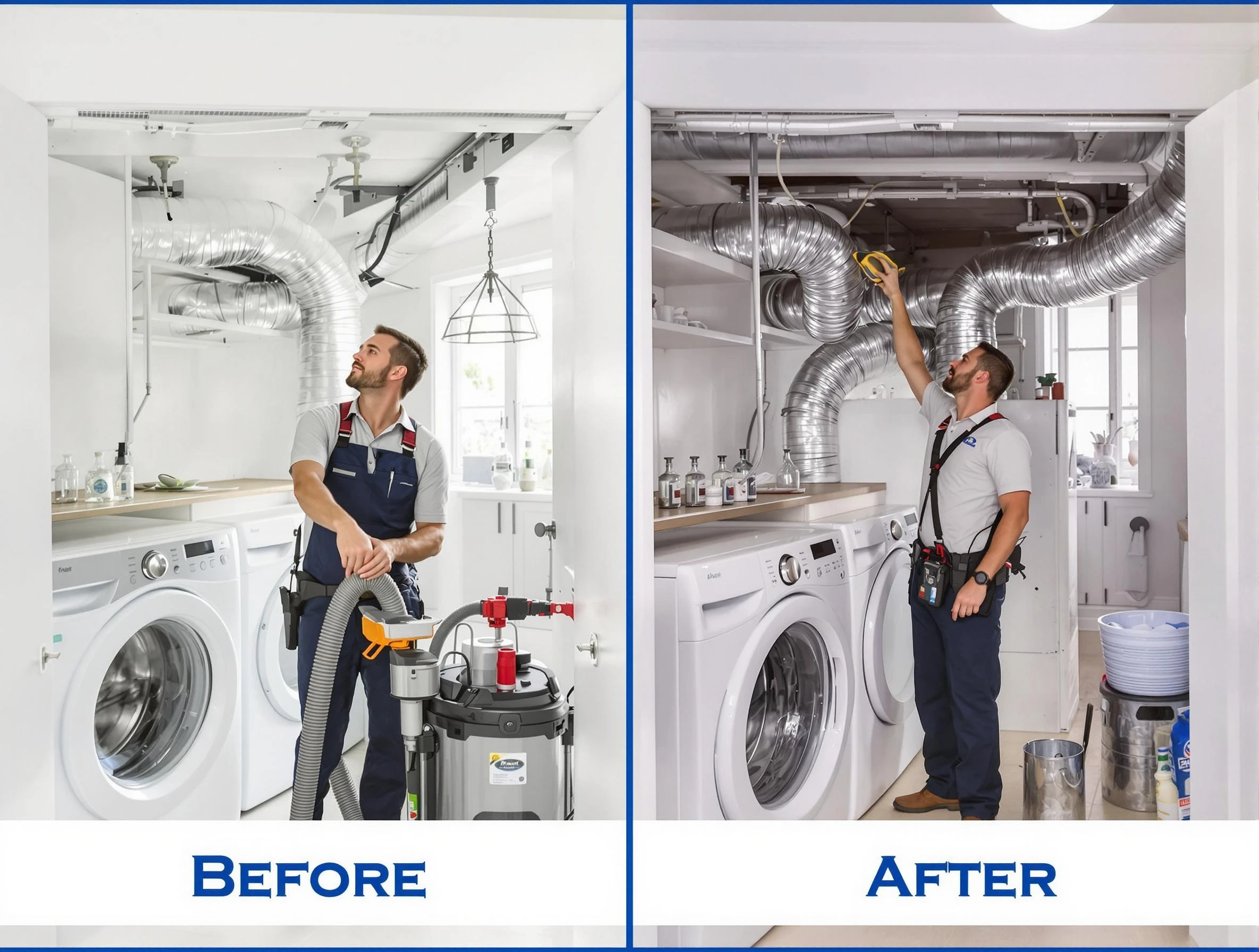 Expert gas dryer vent cleaning by Phoenix Dryer Vent Cleaning in Phoenix